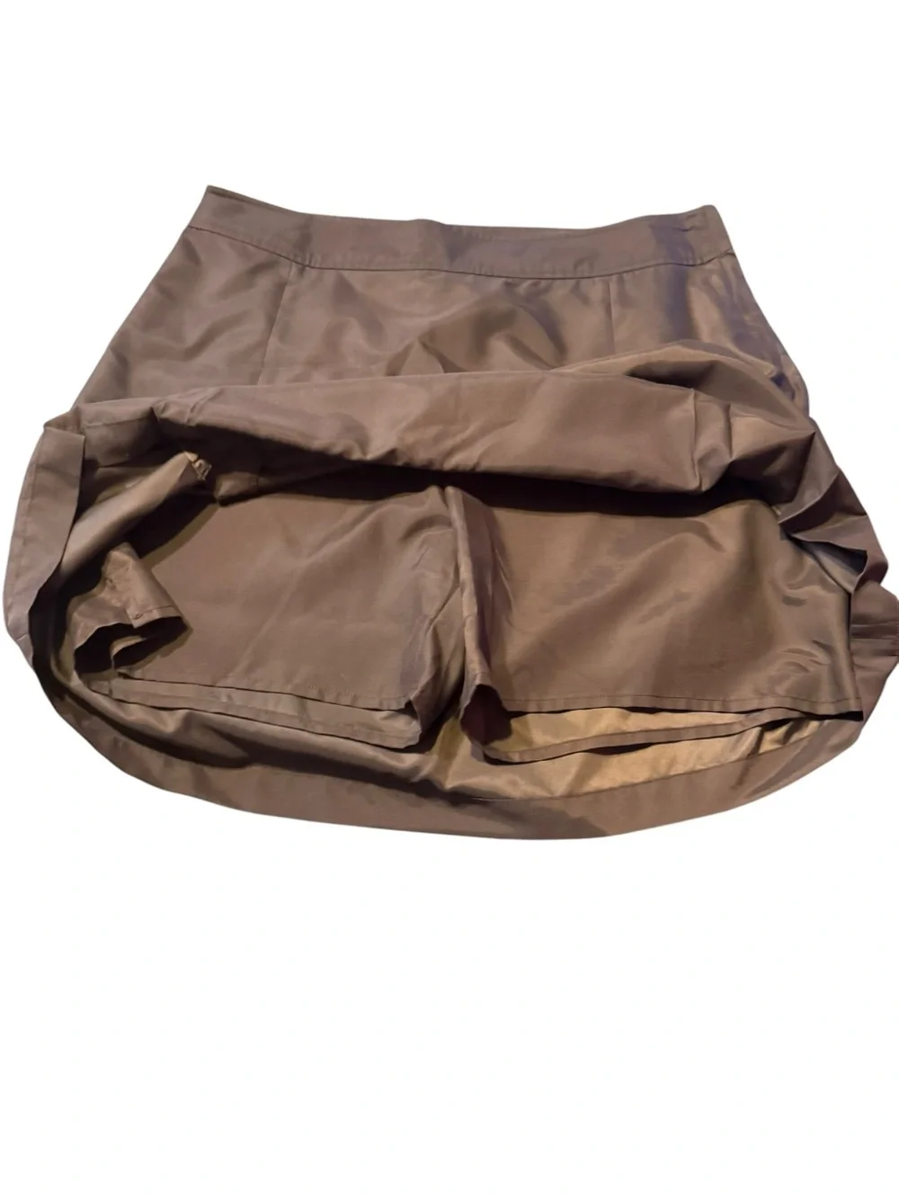 Athleta brown pleated